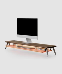 Compact Base Desktop Monitor Riser