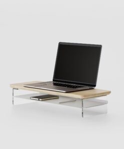 Open Shelf Monitor Riser Stand