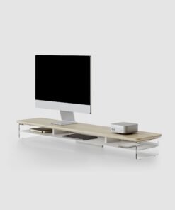 Low Profile Monitor Riser Platform