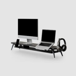 Wide Surface Desktop Monitor Riser