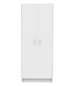 ClosetMaid Pantry Cabinet Cupboard with 2 Doors, Adjustable Shelves, Standing, Storage for Kitchen, Laundry or Utility Room, White