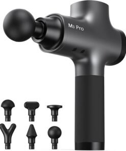 opove M3 Pro 2 Massage Gun Deep Tissue Percussion Muscle Massager for Workout, Percussive Therapy Fascia Gun for Athletes Fast Recovery, 30 Days Long Battery Life, 70lbs Stall Force, Space Gray
