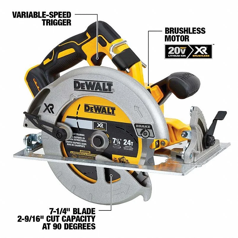 DEWALT Cordless Tool Combination Kit: 6 Tools, 20 V DC Volt, Battery Included, 20V MAX* XR®, 31AC52 - Image 2