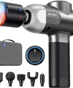 BOB AND BRAD C2 Pro Massage Gun with Heat and Cold Therapy, FSA Eligible & HSA Approved, PT-Developed Deep Tissue Back Massager for Athletes, Men & Women — Birthday & Holiday Gifts