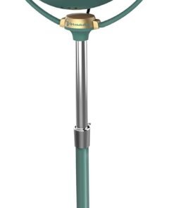 Vornado VFAN™ Sr. Pedestal Vintage Fan, Retro Metal, Standing Air Circulator for Cooling & Decor, 3 Speeds, Adjustable Tilt, Adjustable Height, Durable Pedestal Fan for Bedroom & Home, Green